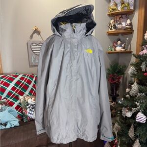 The North Face Yellow Fleece Jacket XXL